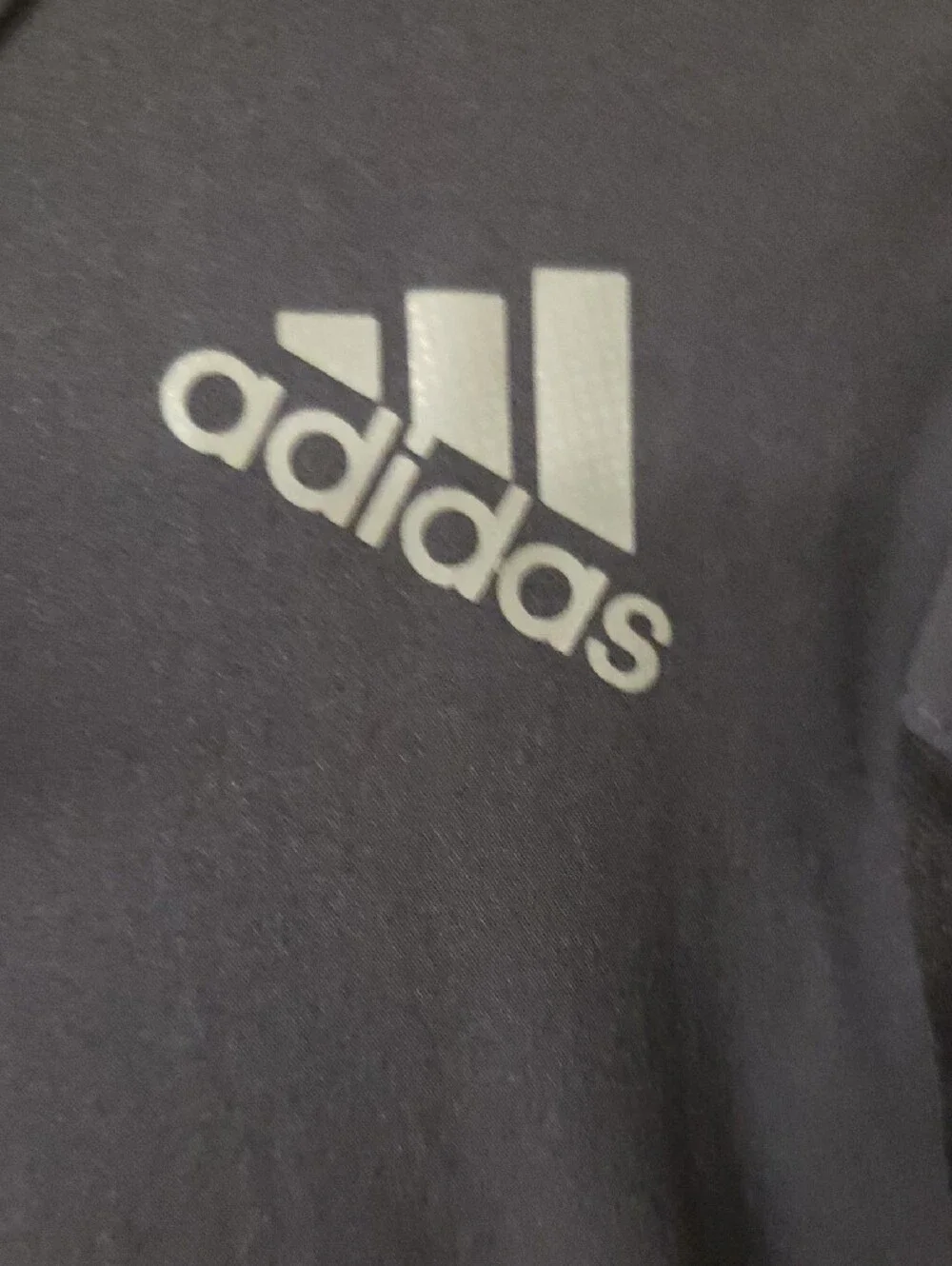 adidas Black Performance Jacket with Orange Piping